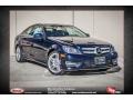 2013 Lunar Blue Metallic Mercedes-Benz C 250 Coupe  photo #1