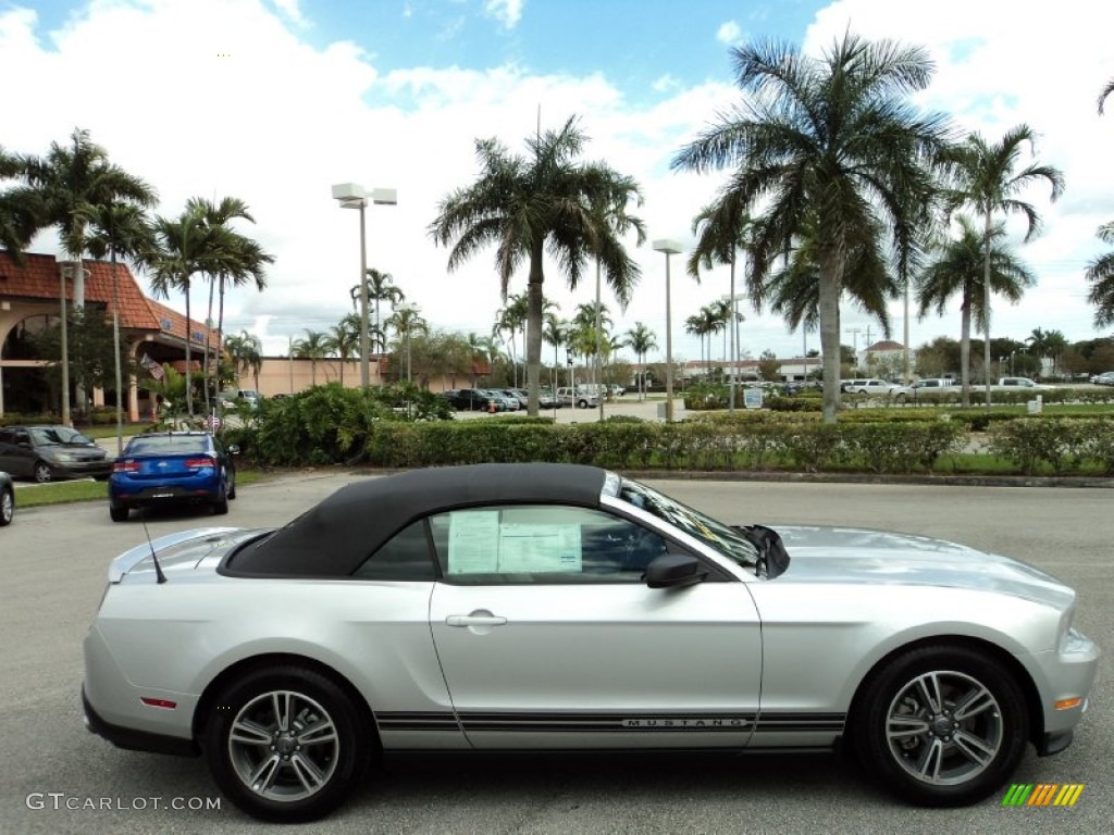 Ingot Silver Metallic 2012 Ford Mustang V6 Premium Convertible Exterior Photo #75211318