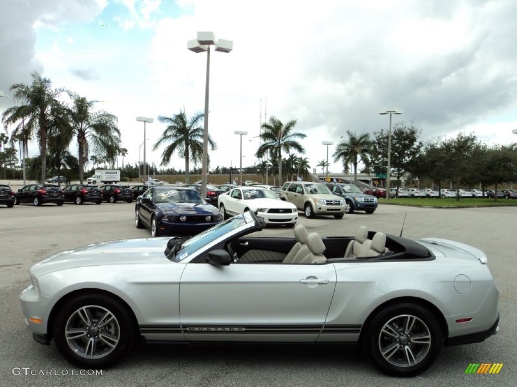 Ingot Silver Metallic 2012 Ford Mustang V6 Premium Convertible Exterior Photo #75211383