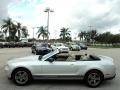 Ingot Silver Metallic 2012 Ford Mustang V6 Premium Convertible Exterior