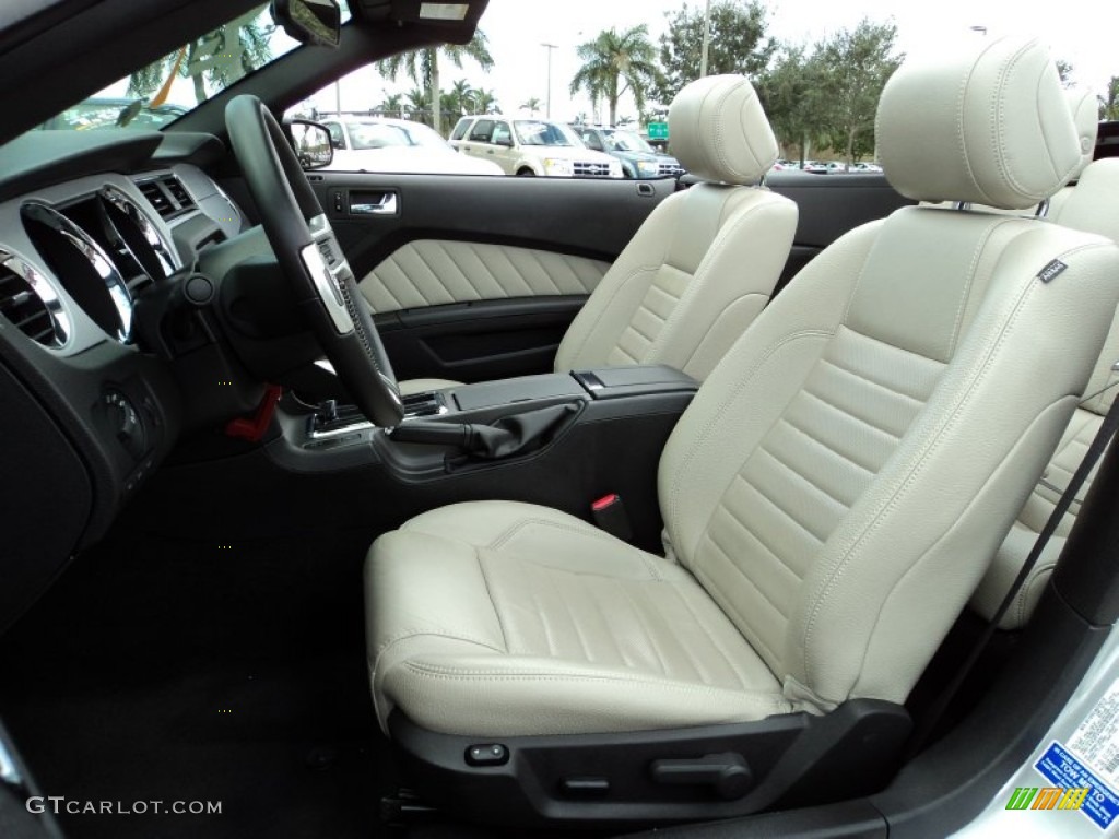 2012 Ford Mustang V6 Premium Convertible Front Seat Photo #75211503