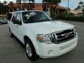 2012 Oxford White Ford Expedition EL XLT  photo #2