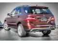 2013 Cinnabar Red Metallic Mercedes-Benz ML 350 4Matic  photo #2