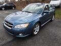 2009 Newport Blue Pearl Subaru Legacy 2.5i Limited Sedan  photo #2