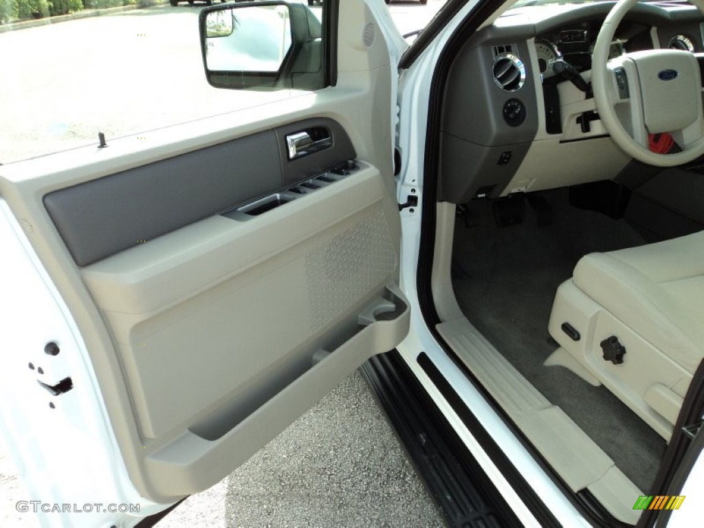 2012 Expedition EL XLT - Oxford White / Stone photo #17