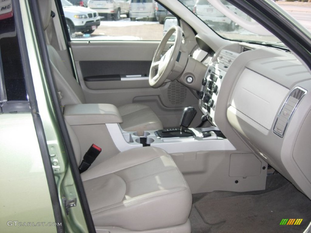 2009 Mariner Hybrid 4WD - Kiwi Green Metallic / Stone photo #7