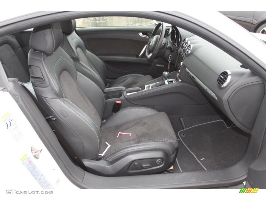 Black Interior 2012 Audi TT 2.0T quattro Coupe Photo #75213579