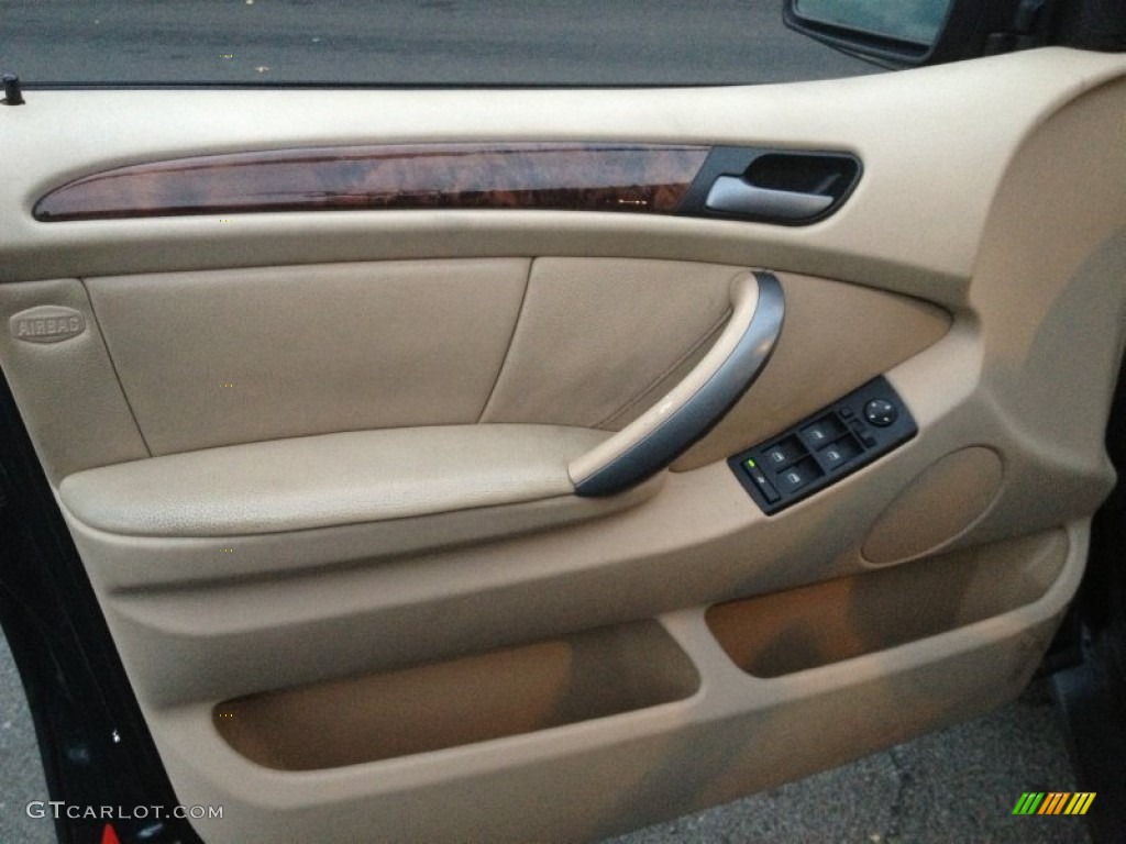 2006 BMW X5 3.0i Beige Door Panel Photo #75215279
