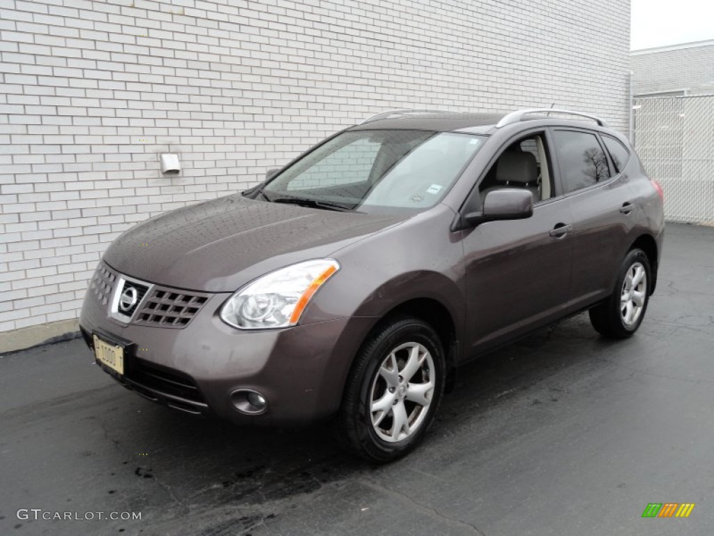 2008 Rogue SL AWD - Iridium Graphite Metallic / Gray photo #1