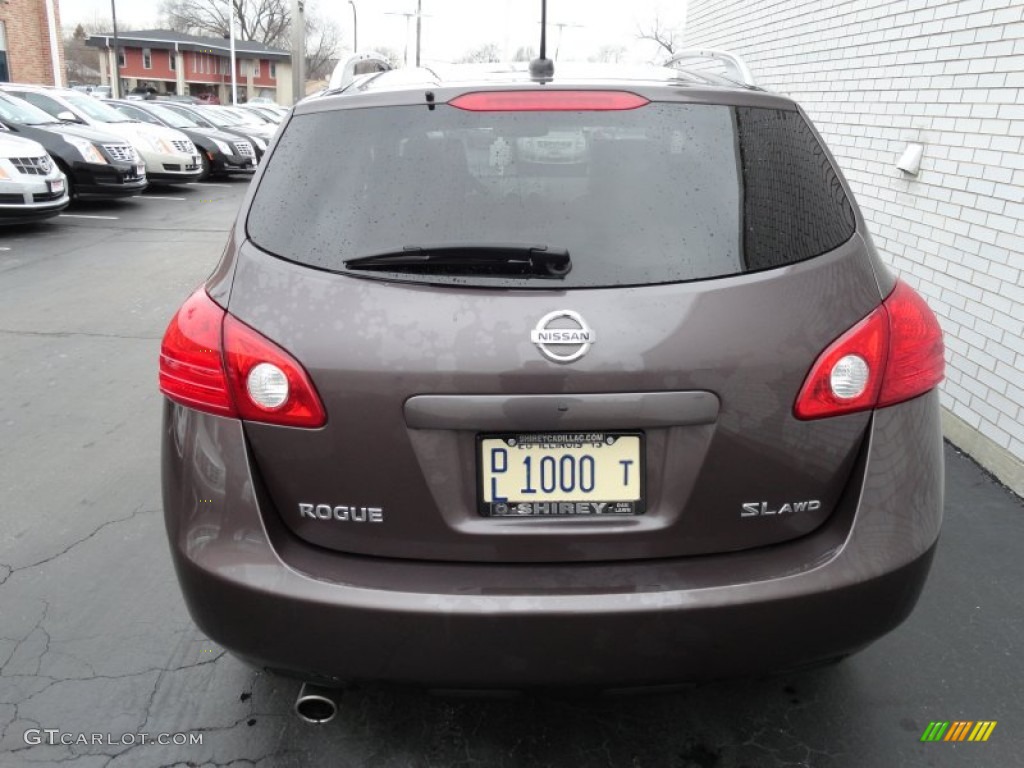 2008 Rogue SL AWD - Iridium Graphite Metallic / Gray photo #5