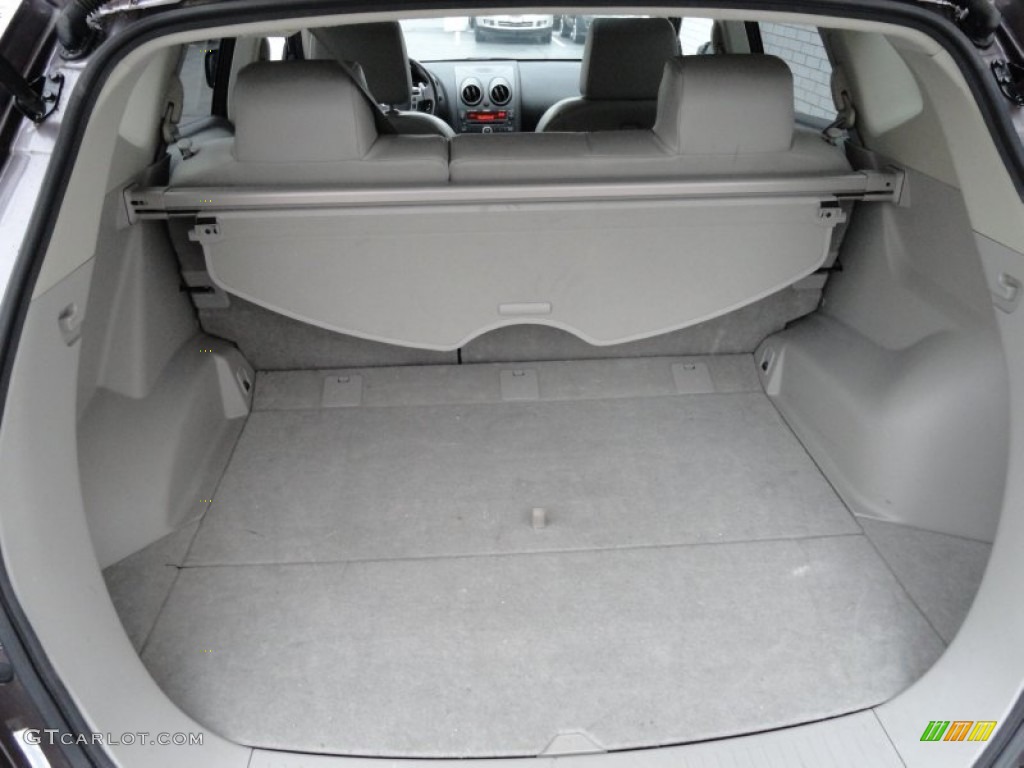 2008 Rogue SL AWD - Iridium Graphite Metallic / Gray photo #9