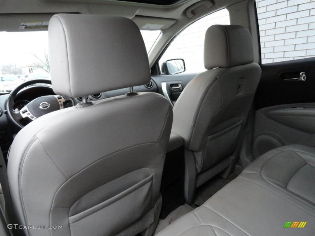 2008 Rogue SL AWD - Iridium Graphite Metallic / Gray photo #10