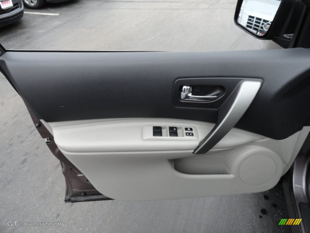 2008 Rogue SL AWD - Iridium Graphite Metallic / Gray photo #12