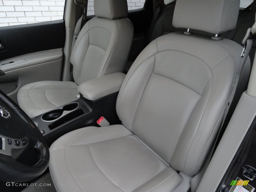 2008 Rogue SL AWD - Iridium Graphite Metallic / Gray photo #13