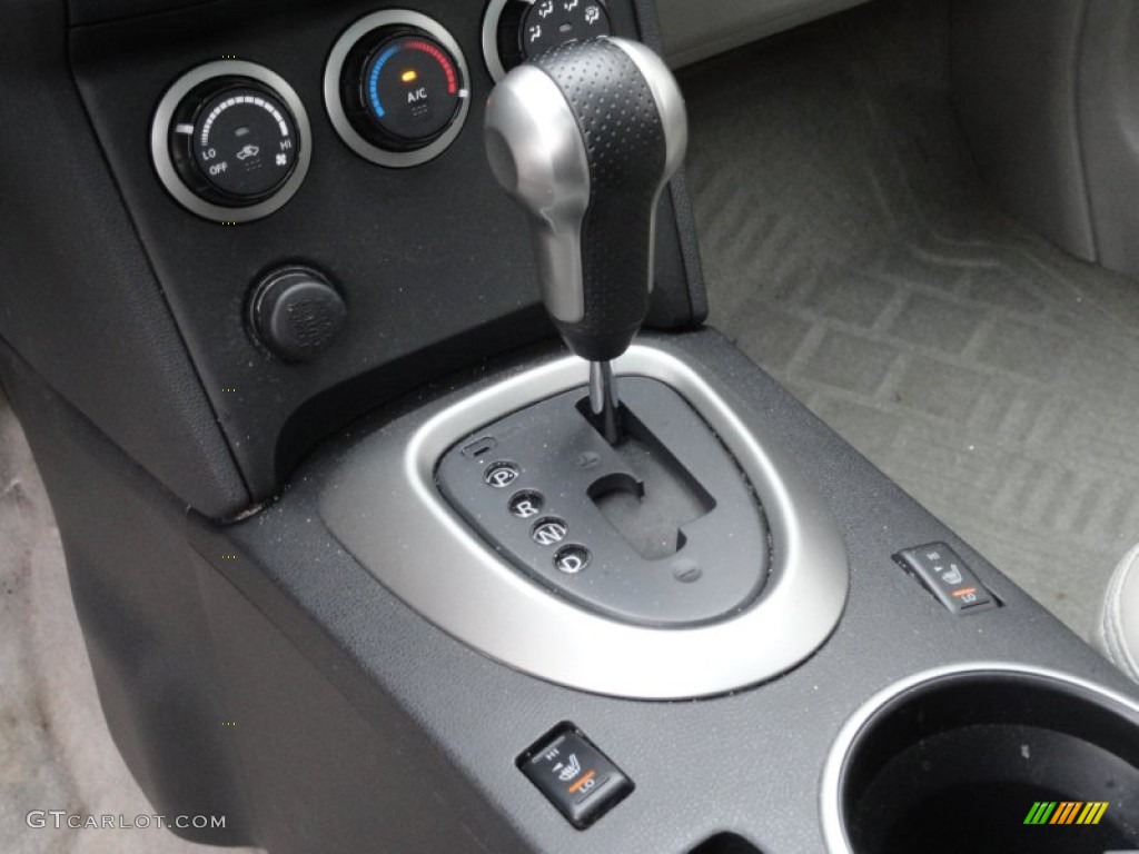 2008 Rogue SL AWD - Iridium Graphite Metallic / Gray photo #18