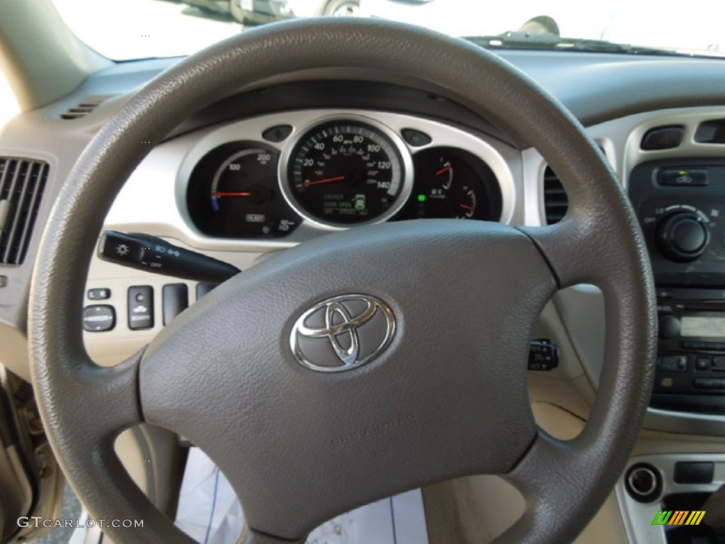 2007 Toyota Highlander Hybrid Steering Wheel Photos