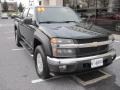 2004 Dark Green Metallic Chevrolet Colorado LS Crew Cab 4x4  photo #2