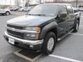 2004 Dark Green Metallic Chevrolet Colorado LS Crew Cab 4x4  photo #3