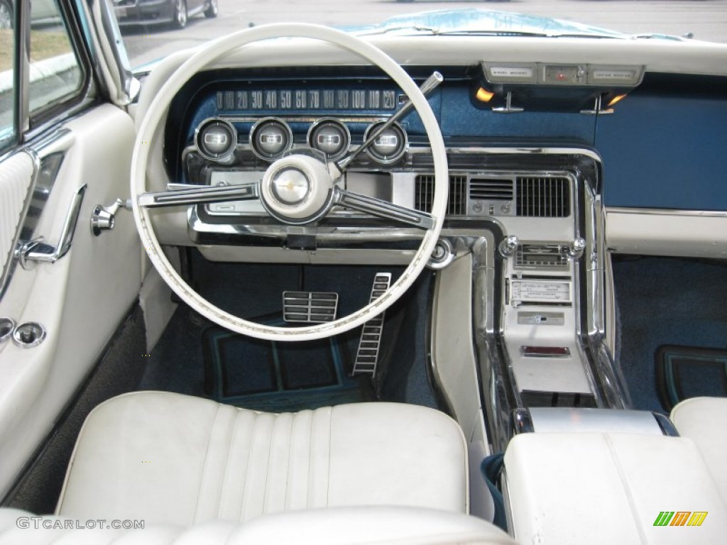 1964 Ford Thunderbird Coupe White Dashboard Photo #75218417