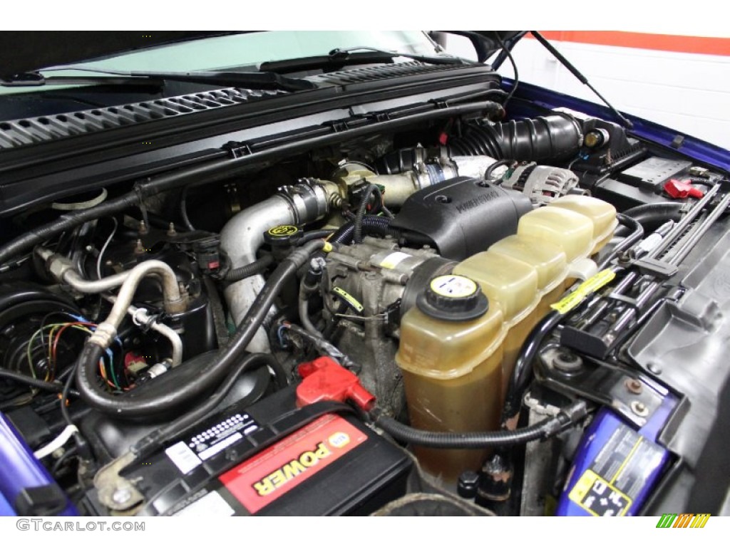 2003 F350 Super Duty XL SuperCab 4x4 Dually - Sonic Blue Metallic / Dark Flint photo #75