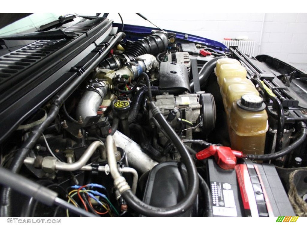 2003 F350 Super Duty XL SuperCab 4x4 Dually - Sonic Blue Metallic / Dark Flint photo #76