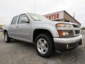 2010 Sheer Silver Metallic Chevrolet Colorado LT Crew Cab  photo #1