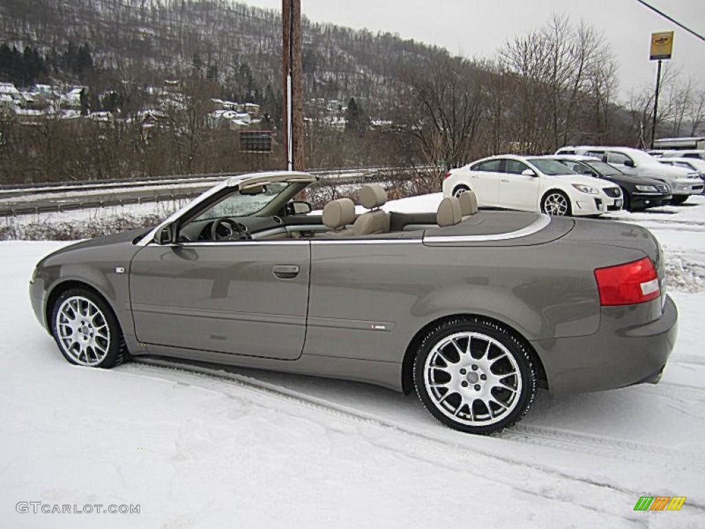 Alpaka Beige Metallic 2005 Audi A4 3.0 quattro Cabriolet Exterior Photo #75221025