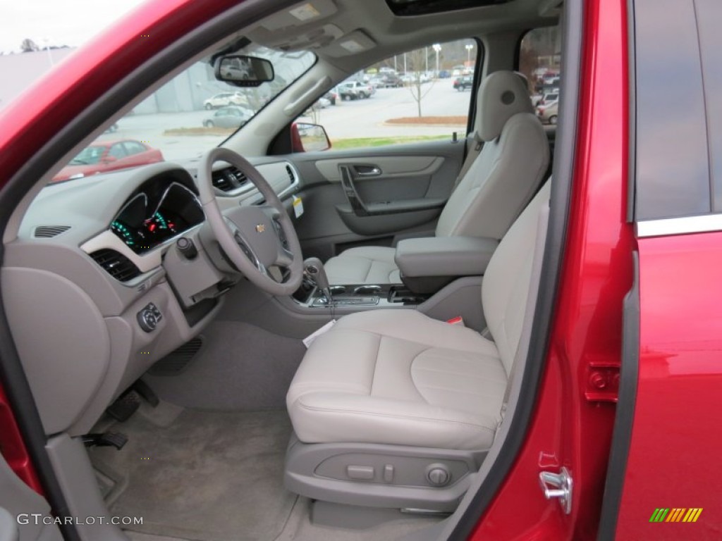 2013 Chevrolet Traverse LTZ Front Seat Photo #75221103