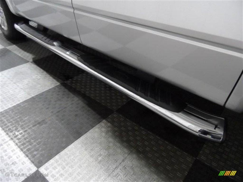 2010 F150 Lariat SuperCrew - Ingot Silver Metallic / Black photo #24