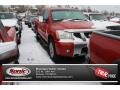 Red Brawn 2005 Nissan Titan LE King Cab 4x4