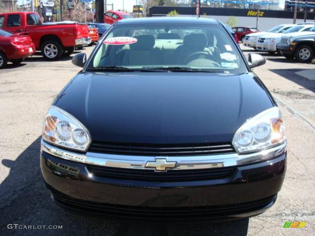 2005 Malibu Sedan - Black / Gray photo #6