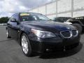Jet Black - 5 Series 530i Sedan Photo No. 2
