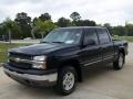 2005 Dark Blue Metallic Chevrolet Silverado 1500 Z71 Crew Cab 4x4  photo #7