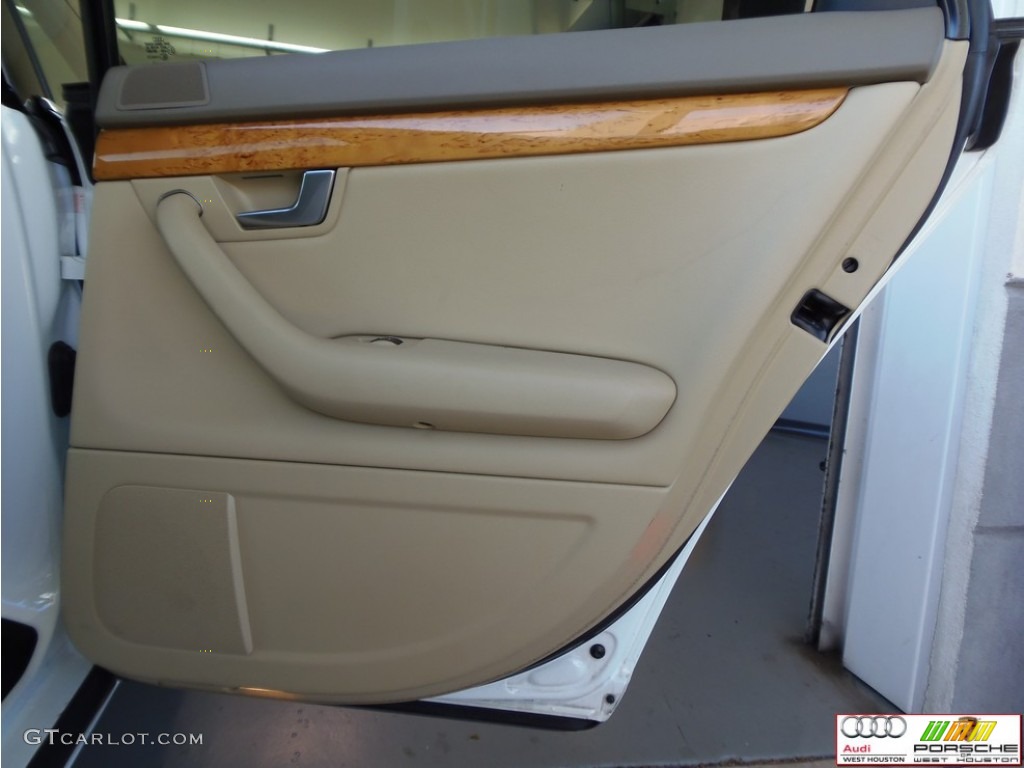 2007 A4 3.2 Sedan - Ibis White / Beige photo #27