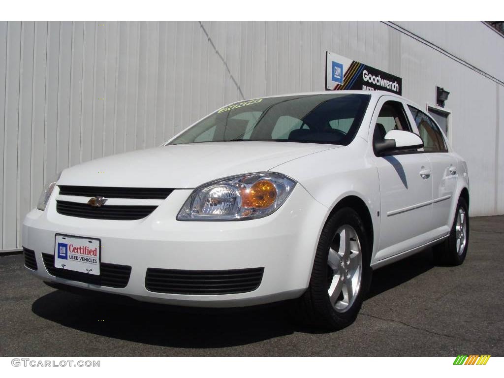 2006 Cobalt LT Sedan - Summit White / Gray photo #1