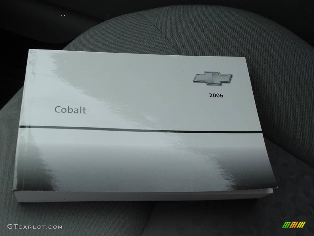2006 Cobalt LS Coupe - Black / Gray photo #12