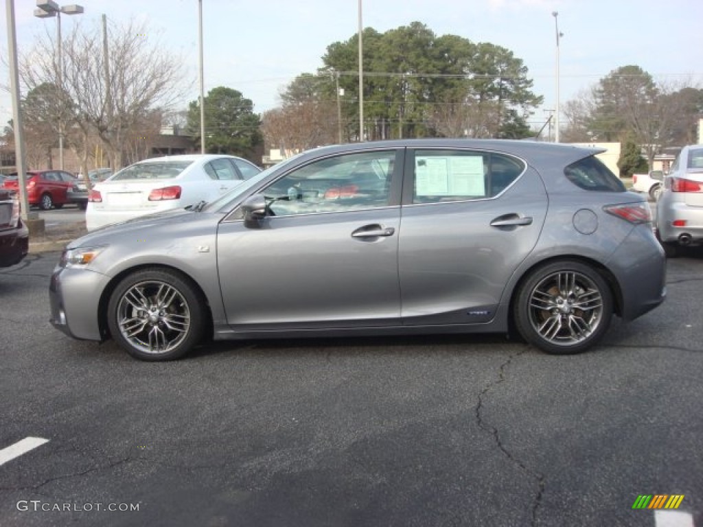 2012 CT F Sport Special Edition Hybrid - Nebula Gray Pearl / Black photo #5