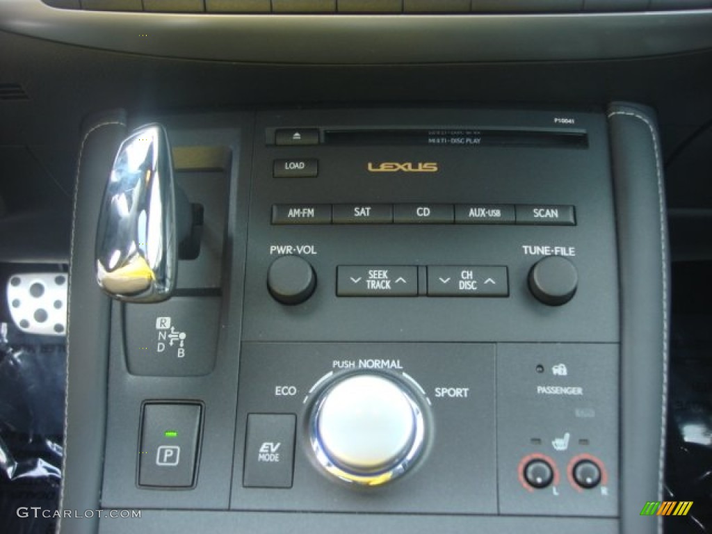 2012 Lexus CT F Sport Special Edition Hybrid Controls Photo #75227533