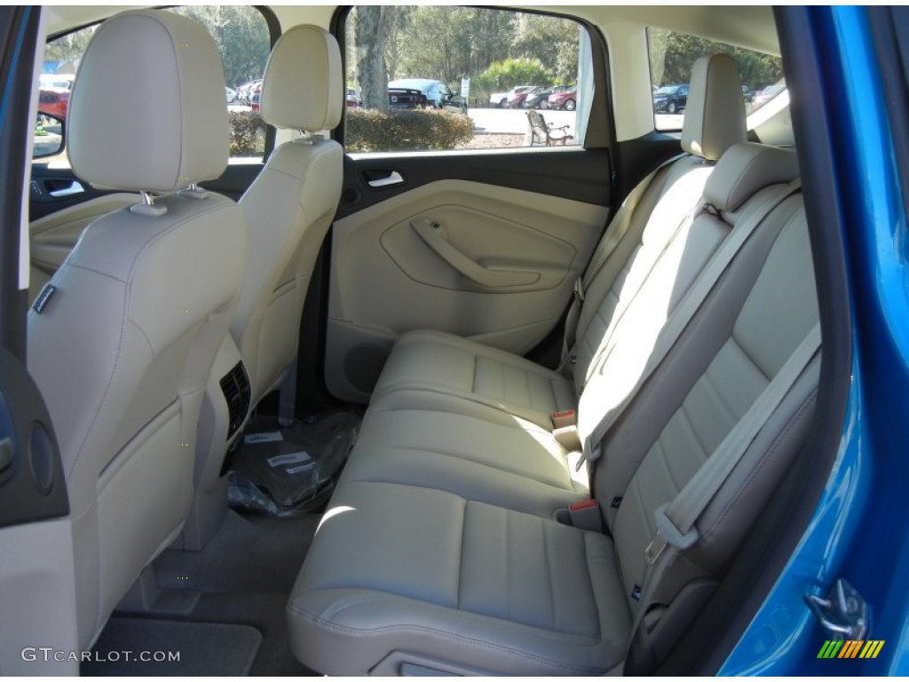 2013 Ford C-Max Hybrid SEL Rear Seat Photo #75227811
