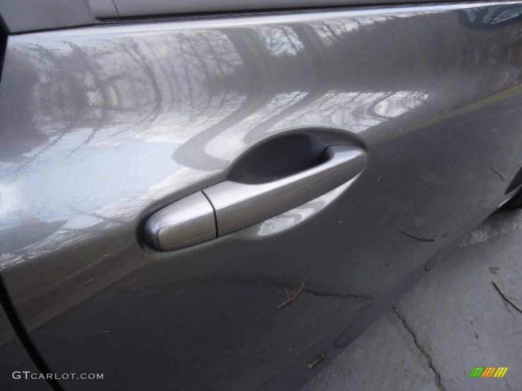 2012 Civic LX Coupe - Polished Metal Metallic / Gray photo #10