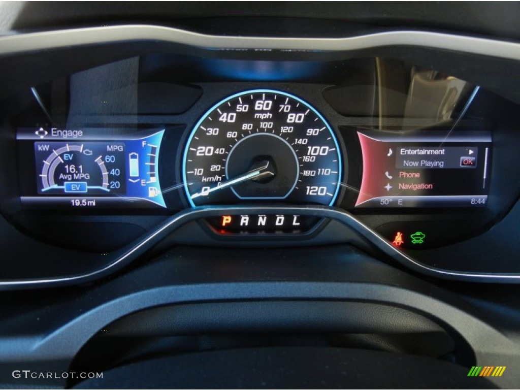 2013 Ford C-Max Hybrid SEL Gauges Photo #75227881