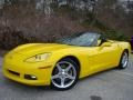 2006 Velocity Yellow Chevrolet Corvette Convertible  photo #1