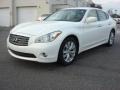 2011 Moonlight White Infiniti M 37 Sedan  photo #7