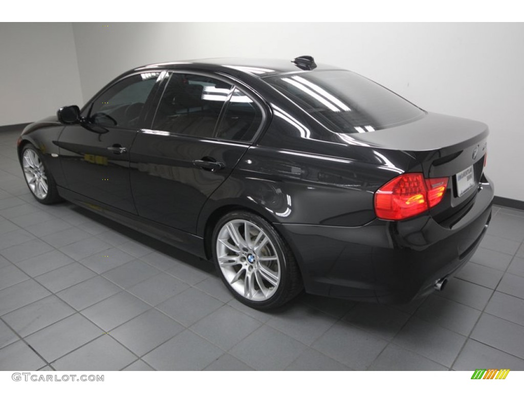 2010 3 Series 335i Sedan - Black Sapphire Metallic / Black photo #6