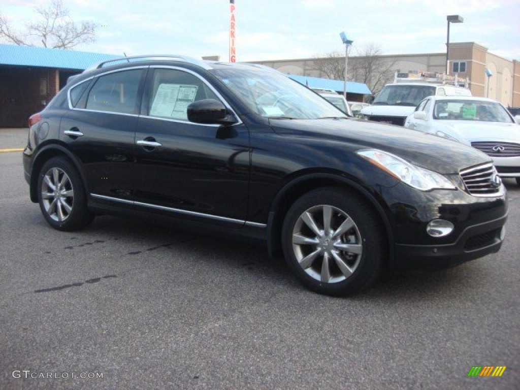 Black Obsidian 2011 Infiniti EX 35 AWD Exterior Photo #75228411