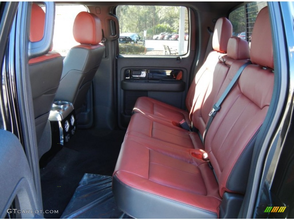 2013 Ford F150 Limited SuperCrew Rear Seat Photos