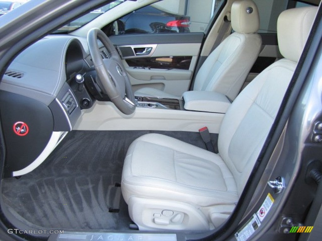 Ivory Interior 2010 Jaguar XF Premium Sport Sedan Photo #75229594