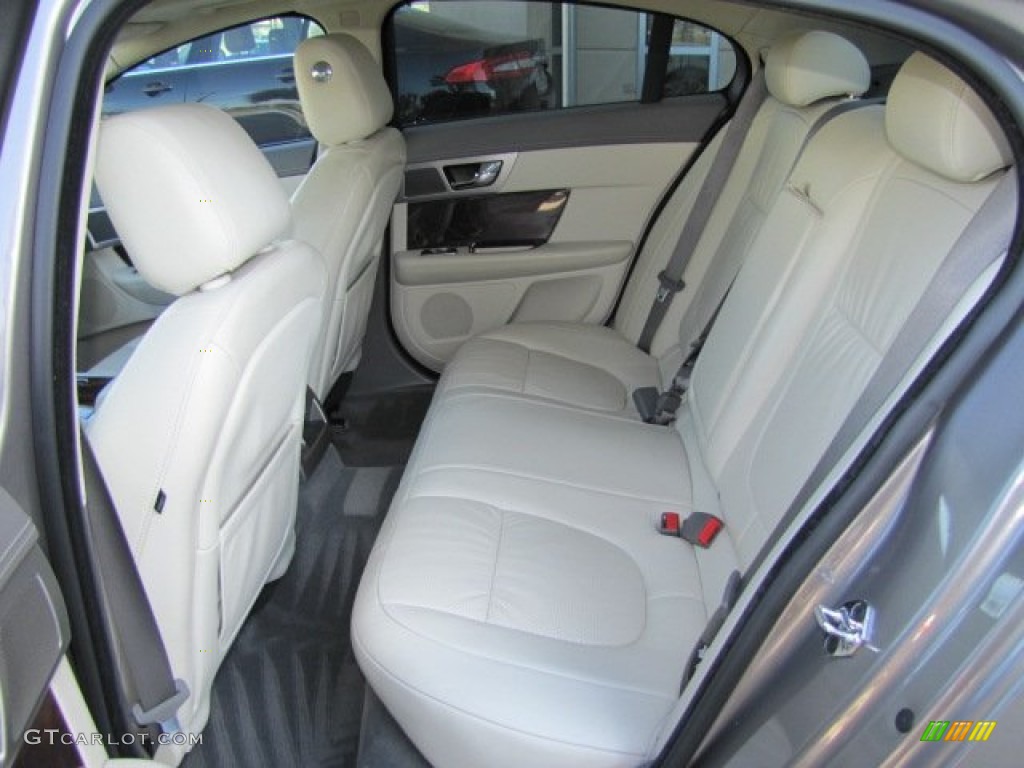 2010 Jaguar XF Premium Sport Sedan Rear Seat Photo #75229637