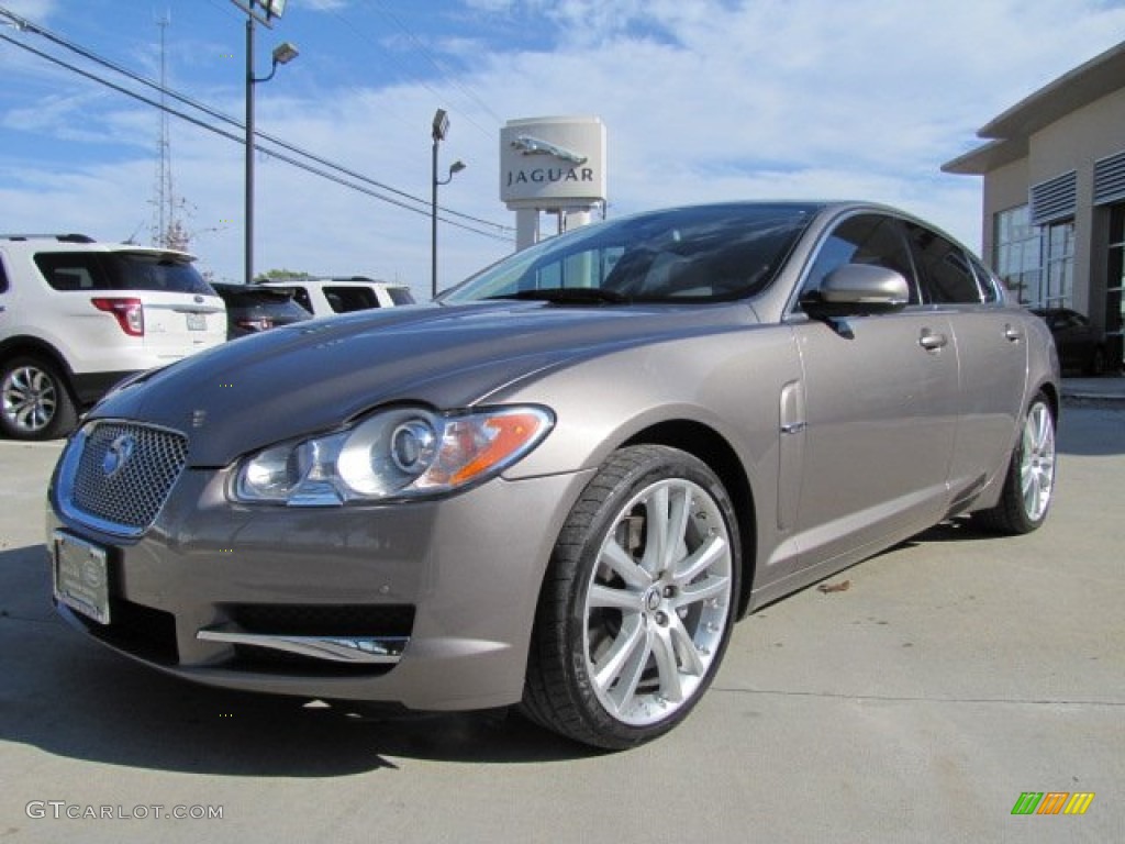 Vapour Grey Metallic 2010 Jaguar XF Premium Sport Sedan Exterior Photo #75229659
