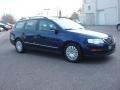 2007 Shadow Blue Volkswagen Passat 2.0T Wagon  photo #2